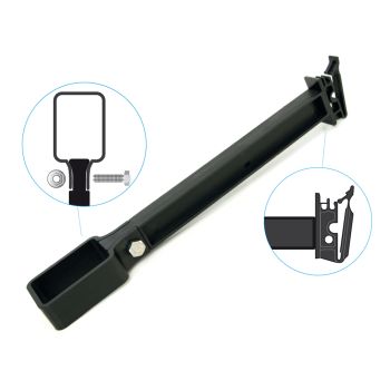 Afstandisolator lint 60x40 L=250 PA Zwart