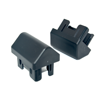 Insteekdop bolkapje PP 60x40 Zwart