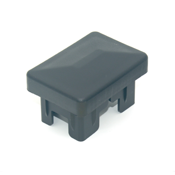 Insteekdop met kapje kort PP 60x40 Zwart