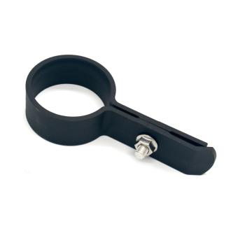 Langlipbeugel Eind PA Ø60mm Zwart excl. bev.