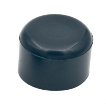 Omsteekdop PVC Ø42 Zwart