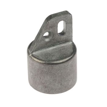 Schoor-/einddop Alu Ø60 