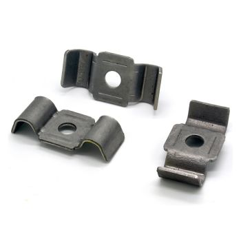 Vlinder verbindingsplaat RVS