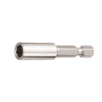 Bithouder 1/4'' Quicklock magn RVS 50mm