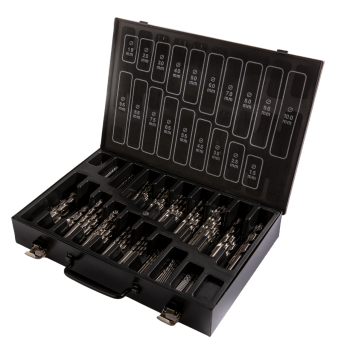 Metaalborenkoffer DIN338 HSS-G 170dlg 1-10x0.5mm