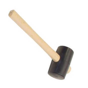 Rubber hamer nr.4 zacht 1200 gram