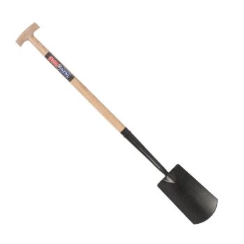 Spade antraciet + hals T-steel L=76cm