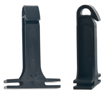 Afstandisolator staafmat L=100 PA Zwart