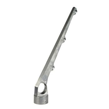 Puntdraadkop Alu 60° Ø60 3Dr. plat