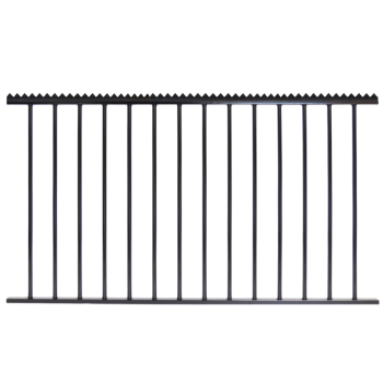 Hekwerk Spijl vlak Ø25 puntenkam