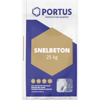 Portus Snelbetonmortel zak a 25kg