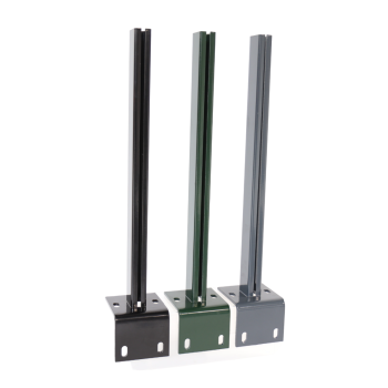 Voetplaat L tbv koker 60x40 L=600