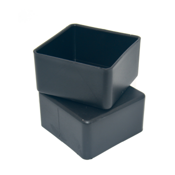 Omsteekdop PP 40x40 Zwart D28