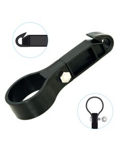 Afstandisolator koord Ø60 L=80 PA Zwart