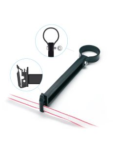 Afstandisolator lint Ø48 L=250 PA Zwart