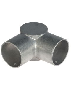 Hoek-stuk Alu 60x60x60 90°