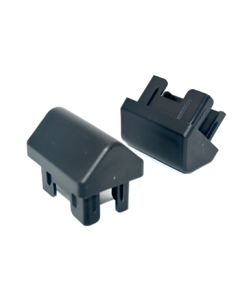 Insteekdop bolkapje PP 60x40 Zwart