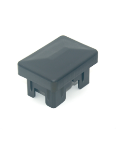 Insteekdop met kapje kort PP 60x40 Zwart