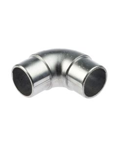 Kniestuk inslag Alu Ø60 90°