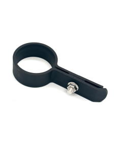 Langlipbeugel Eind PA Ø60mm Zwart excl. bev.