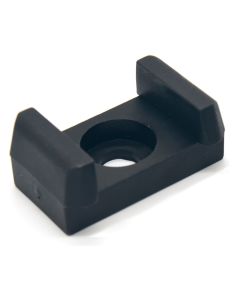 Montageblok 40mm zonder beentjes PA Zwart