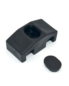 Paneelklem 11mm 2D 6/5/6 PA Zwart