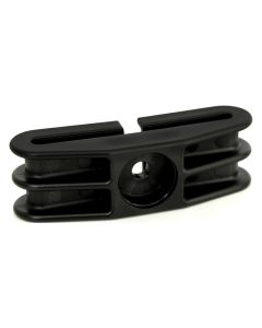 Paneelklem uni PA Zwart