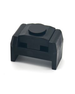 Paneelklem 40mm tbv zelft. (Excl.) PA Zwart