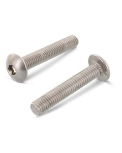 Inbusbout bolkop M8x40 ISO 7380 RVS