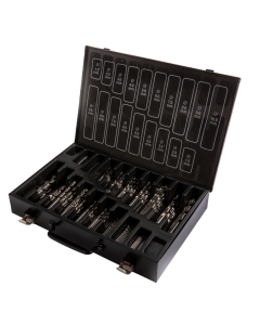 Metaalborenkoffer DIN338 HSS-G 170dlg 1-10x0.5mm
