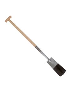 Draineerspade + opstapje T-steel L=76cm