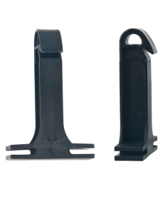 Afstandisolator staafmat L=100 PA Zwart