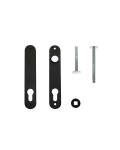 Afdekplaat set 3025-HYB-BLIND-ALU