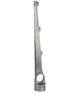 Puntdraadkop Alu 180° Ø48 3Dr. Blank