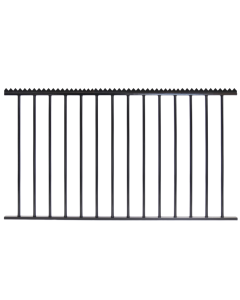 Hekwerk Spijl vlak Ø25 puntenkam