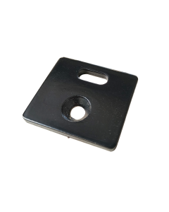 Muurplaat tbv vakwerkprop 55x50 RAL-9005