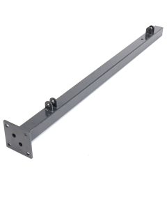 Sch.paal + voetpl. spijlpoort 80x80x2