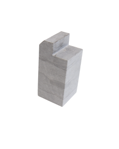 Stopblok hardsteen 120x120 Blauw