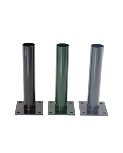 Voetplaat tbv buis Ø60