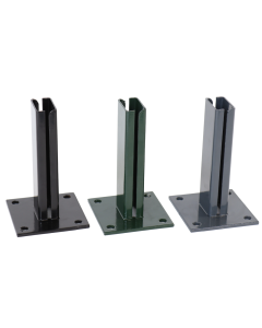 Voetplaat tbv koker 60x40