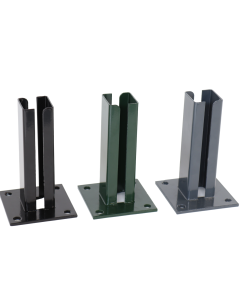 Voetplaat tbv koker 60x60 L=200