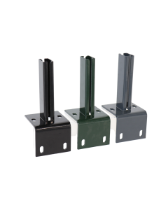 Voetplaat L tbv koker 60x40 L=200