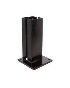 Voetplaat tbv poortkoker 100x100 L=600